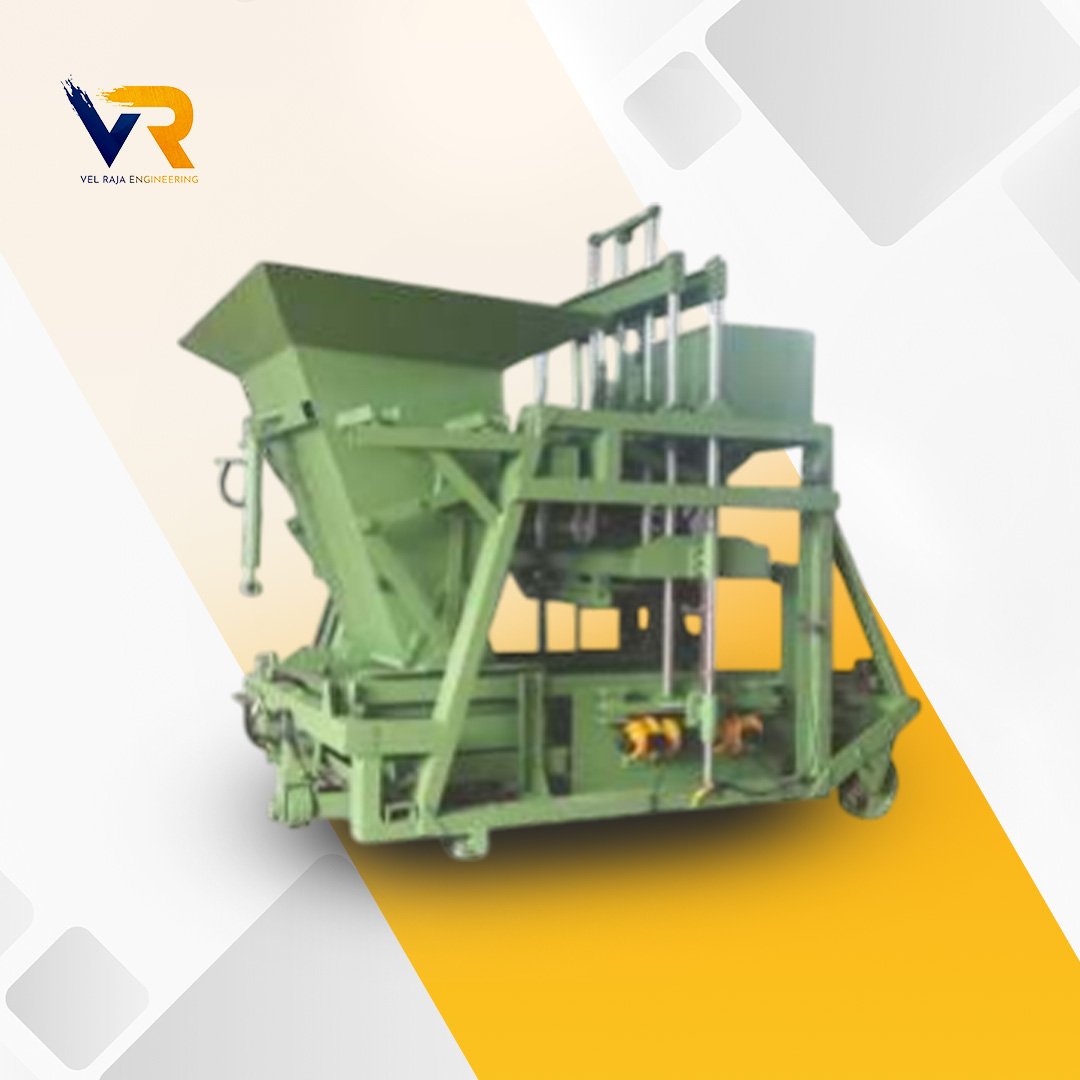 Pressing Type Concrete Block Making Machine Auto Feeder With Hopper